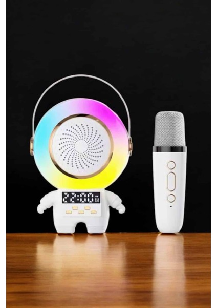 Çift Mikrofonlu Karaoke Mikrofon Bluetooth Bağlantılı Dijital Göstergeli fiyatları