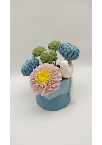 Bahar Çiçekli Saksı ve Tealıght Mumluk fırsatları