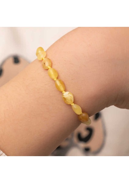 Bebekler Için Şık ve Doğal Kehribar Bileklik, Nazik ve Sağlıklı Kullanım Için Ideal indirimleri