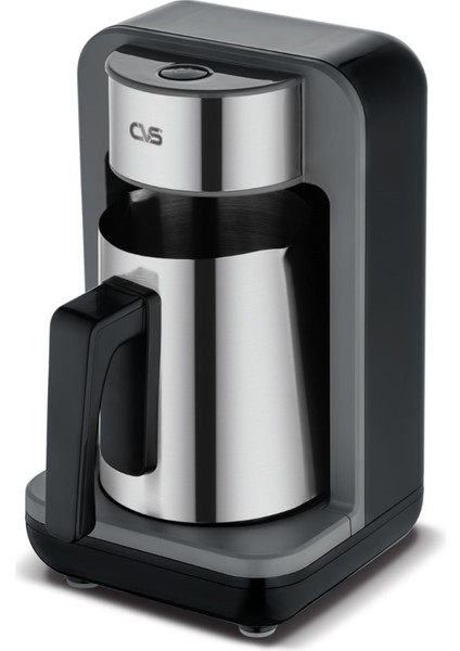 Güçlü ve Şık Çelik Kahve Makinesi 1-4 Fincan, Pratik Kullanım Için Ideal