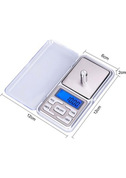 Hassas Dijital Cep Terazisi, 200 G / 0.01 G, Elektronik Tartı modelleri