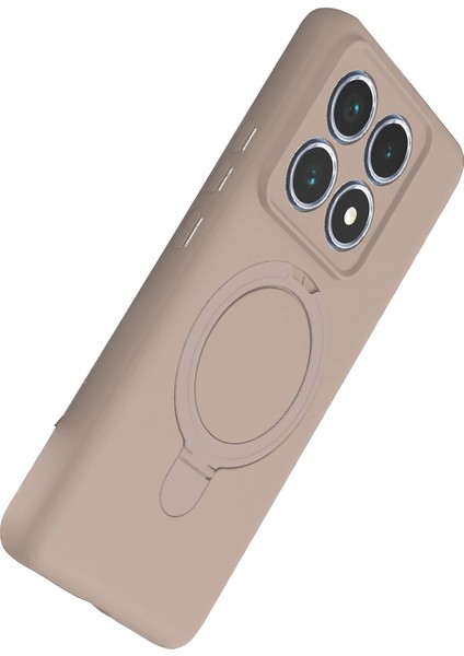 Msa-Shop Newface Xiaomi Mi 14T Pro Regal Magsafe Standlı Kapak - Çöl Titanyum modelleri