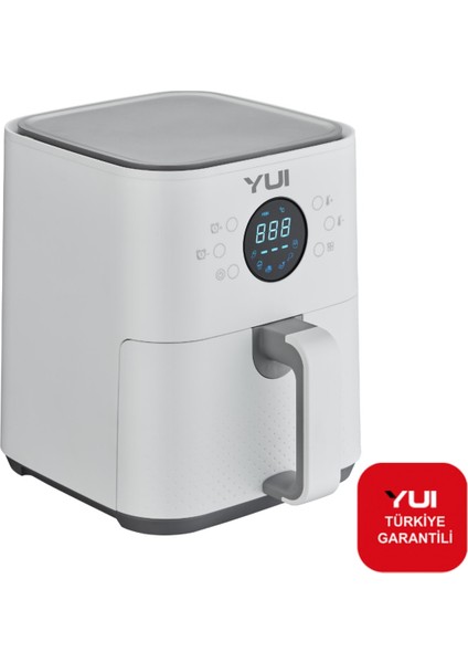 3,5 Litre Yağsız Fırın 1500W Airfryer Beyaz Türkiye Garantili