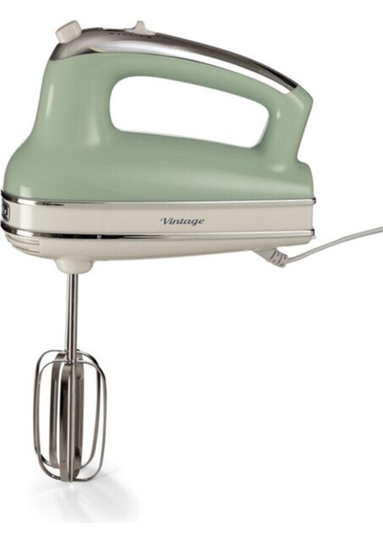 Yeşil Vintage El Mikseri, Şık ve Kullanışlı Elektrikli Mutfak Aleti