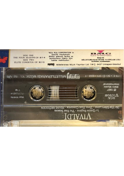 Vivaldi, La Petite Bande, Sigiswald Kuijken, Orchestra Of The 18TH Century, Frans Brüggen – Le Quatro Stagioni The Four Seasons Die Vier Jahreszeiten / Three Flute Concertos fiyatları