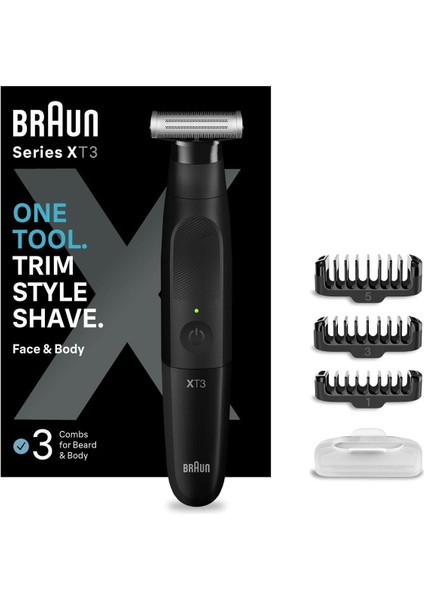 Siyah Sakal Şekillendirme ve Tıraş Makinesi, Keskin ve Kolay Kullanım