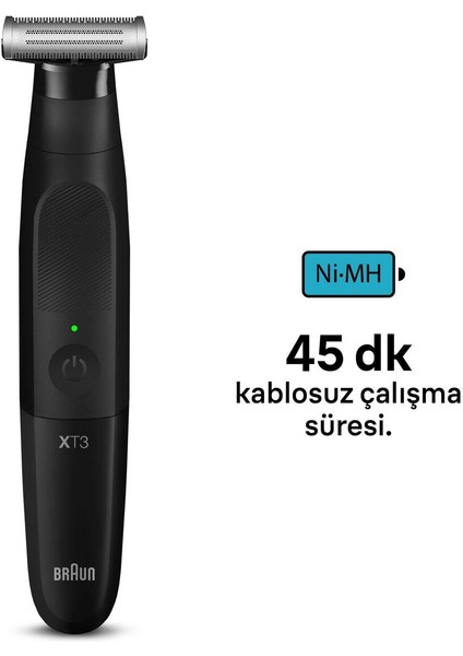 Siyah Sakal Şekillendirme ve Tıraş Makinesi, Keskin ve Kolay Kullanım