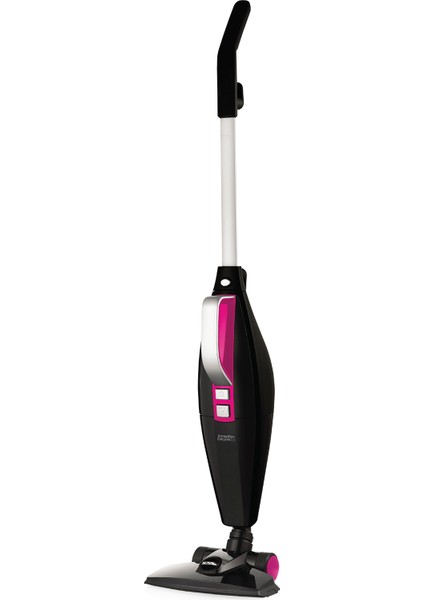 Kablolu Dikey Süpürge, Güçlü Temizlik, Siyah, Hafif ve Pratik Kullanım