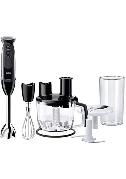 MQ5275BK Siyah Blender Seti, Güçlü ve Şık Mutfak Aleti