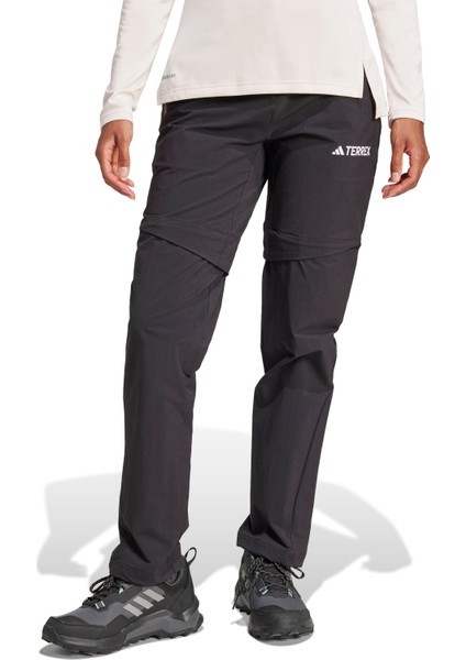 W mt Zıp Off P Kadın Siyah Eşofman Altı IZ3322