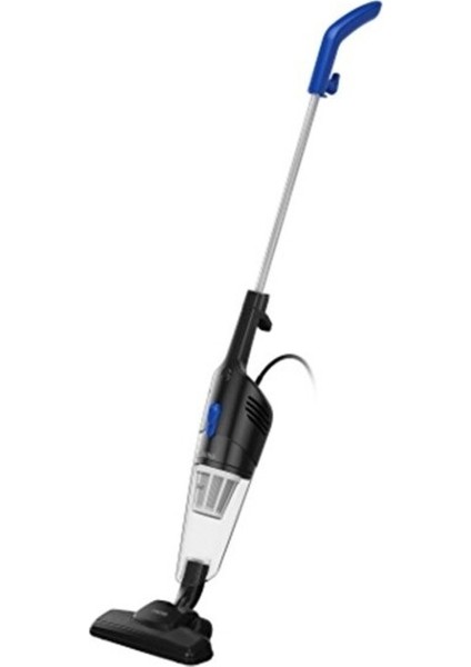 Kablolu Dik Saplı Süpürge, Güçlü ve Şık Siyah Renkli Temizlik Aracı