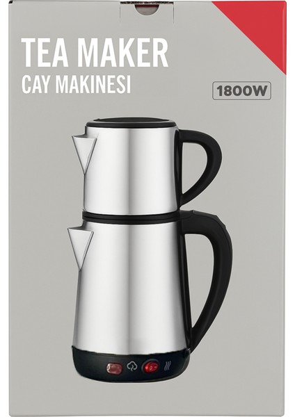 Elektrikli Çay Makinesi Çelik Çaydanlık Takımı 1800W, Türk Çayı Için Ideal fiyatları