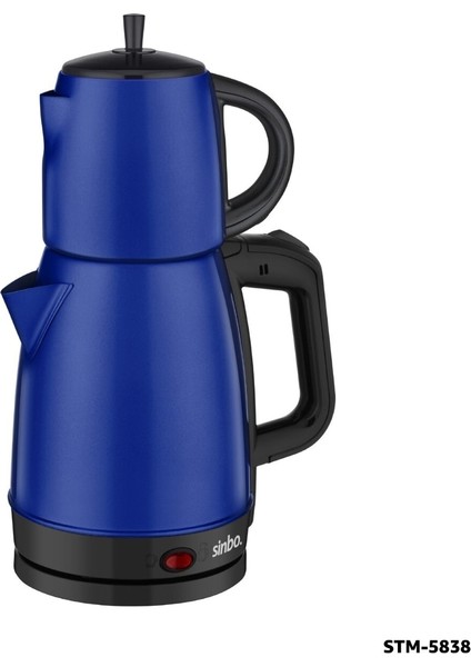 Mavi Elektrikli Çay Seti, Şık ve Kullanışlı Ev Dekoru Için Ideal Seçenek fiyatları