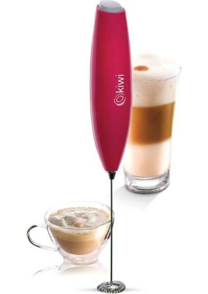 750 ml Pembe Süt ve Kahve Köpürtücü, 2 Kademeli, 2 Yıl Garantili