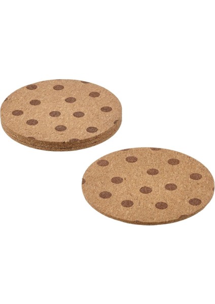 Bardak Altlığı, Mantar, 10 Cm, 4 Adet