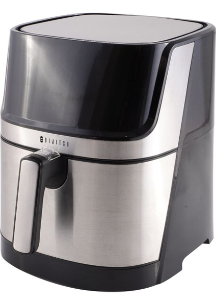 Siyah Renkli Çok Fonksiyonlu Hızlı Pişirici Sağlıklı Yemeklere Uygun