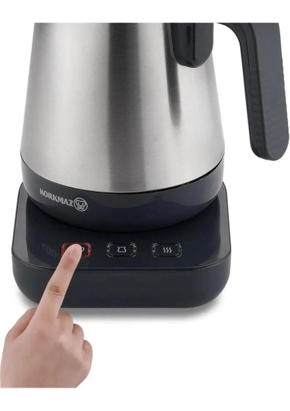 Şık Siyah Elektrikli Çaydanlık, Modern ve Kullanışlı Tasarım modelleri