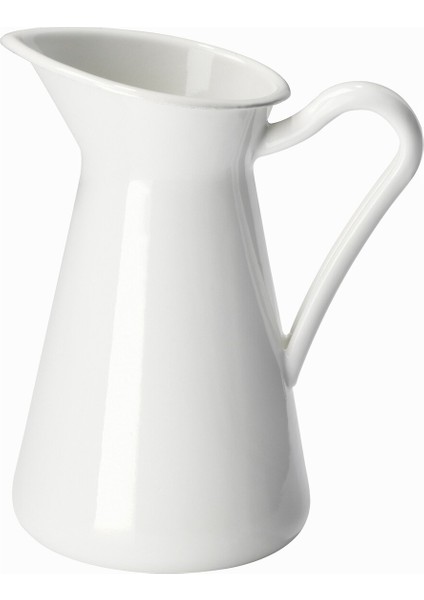 Vazo/sürahi, Beyaz, 16 cm