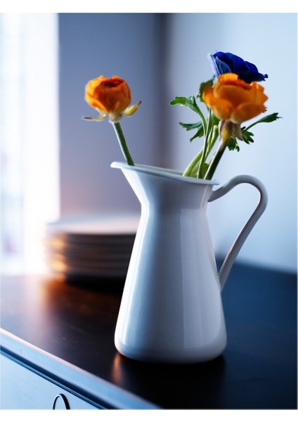 Vazo/sürahi, Beyaz, 16 cm modelleri