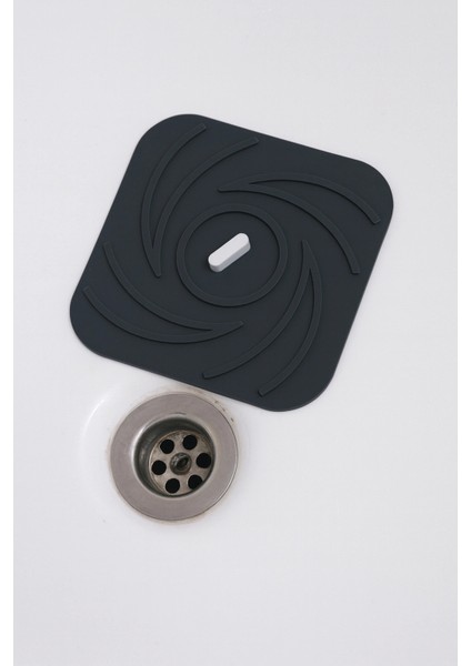 Gider Koku Önleyici Kaymaz Silikon Mat Banyo Mutfak Balkon Lavabo Su Gider Tıpası Kapağı