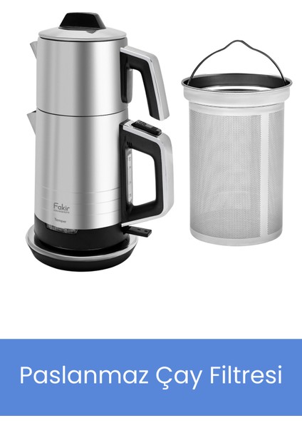 Çelik Çay Makinesi, Modern ve Şık Tasarım, Dayanıklı ve Kullanışlı modelleri