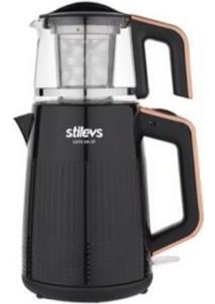 Siyah Bakır Çay Makinesi – Hızlı ve Pratik Çay Demleme Aracı