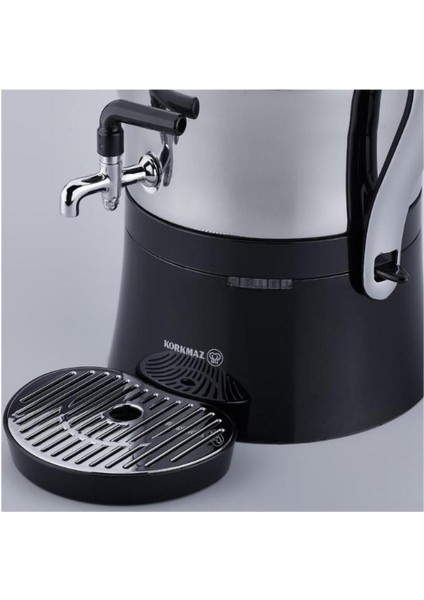 Inox Krom Semaver, Renkli, Dayanıklı ve Şık Tasarım, A842 fırsatları