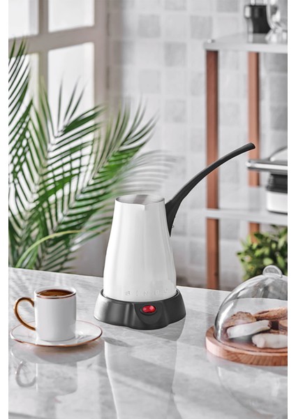 Mavi Elektrikli Cezve ile Türk Kahvesi Keyfi, Şık ve Kullanışlı Tasarım modelleri