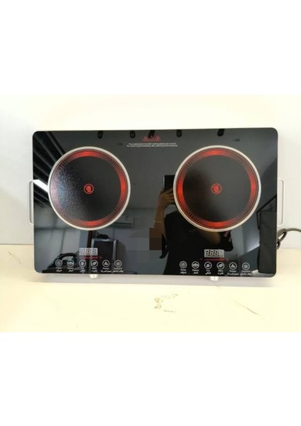 Mega Boy Elektrikli Lazer Ocak 3000&2600 W Siyah, Çok Gözlü, Güçlü ve Kullanışlı