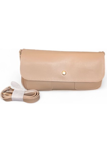 Krem çanta Cepli New Season Yeni Model Çanta