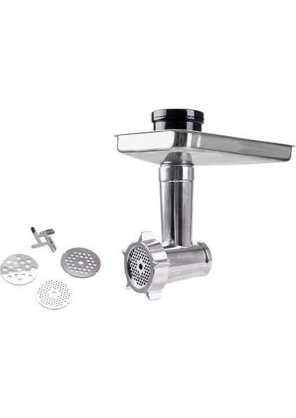 Gümüş Renkli Elegant Stand Mikser ve Kıyma Aparatı