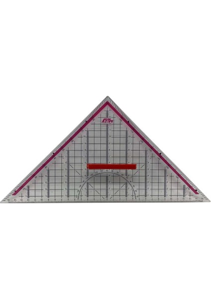 32 cm Çok Amaçlı Üçgen Cetvel, Tekstil ve Modelist Çizim Aracı fiyatları