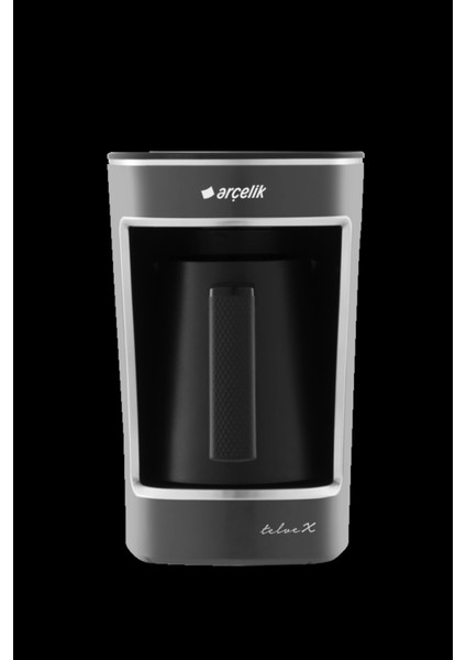 Antrasit Renkli Elektronik Kahve Makinesi, Pratik ve Şık Tasarım