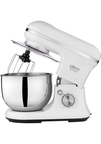 Beyaz 5l Stand Mikser, Güçlü ve Kullanışlı Mutfak Ekipmanı