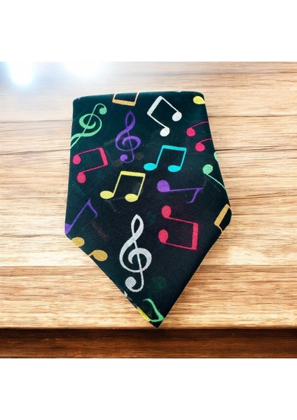 Kadın %100 Koton Notalı Bandana modelleri
