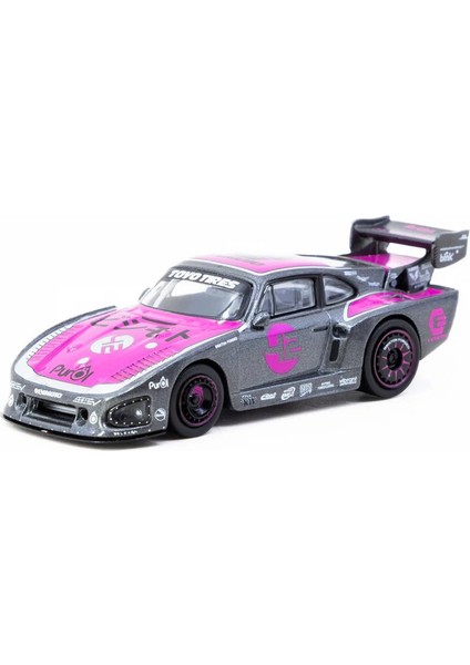 Tarmac Works x Ixo Models 1/64 Bisimoto Porsche 935 K3V With Tarmac Cards Combo Set