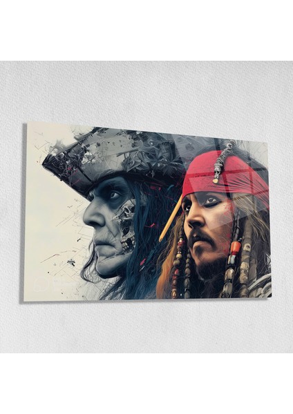 Kaptan Jack Sparrow ve Karayip Korsanları Cam Tablo – Film Temalı Cam Üzeri Yatay Dekoratif Baskı fiyatları