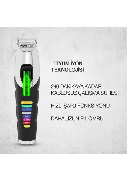 8 Renkli Kılavuz Taraklı Şarjlı Sakal Kesme Makinesi fiyatları
