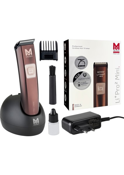 Mini Sakal Kesme Makinesi, 1588 Li Pro2, Kahverengi, Kompakt ve Kullanışlı Tasarım