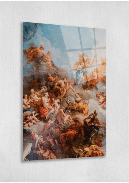 Barok Melekler ve Mitoloji Cam Tablosu | Ev Ofis Dekoru | Sanatsal Duvar Posteri fiyatları