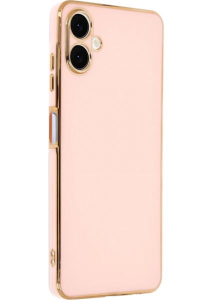 Samsung Galaxy A06 Kılıf Volet Silikon - Pembe