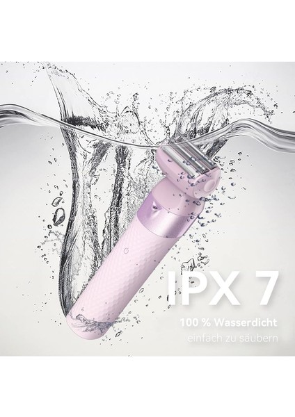 Kadın Tıraş Makinesi, LED Işıklı, Elektrikli, Pembe, Rahat Kullanım indirimleri