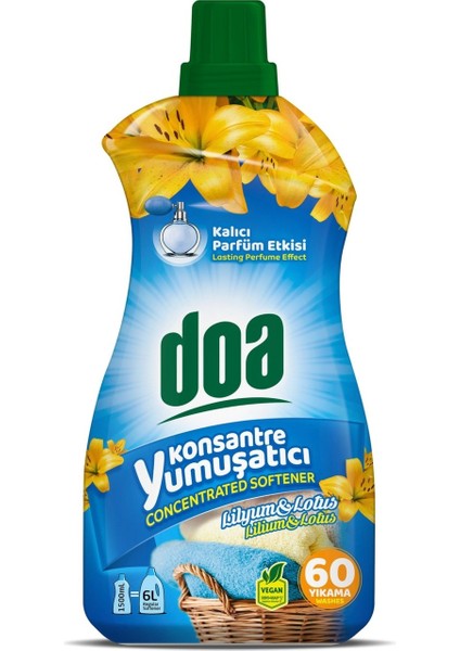 Konsantre Yumuşatıcı Seti 4 x 1500 ml 240 Yıkama fırsatları