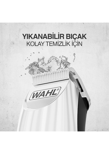 8 Renkli Kılavuz Taraklı Şarjlı Sakal Kesme Makinesi