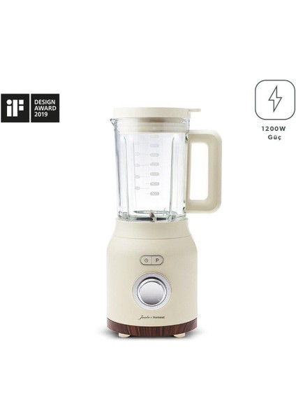 Krem Profesyonel Blender, Siyah Renk, Güçlü ve Kullanışlı, Hızlı Çalışma Özelliği