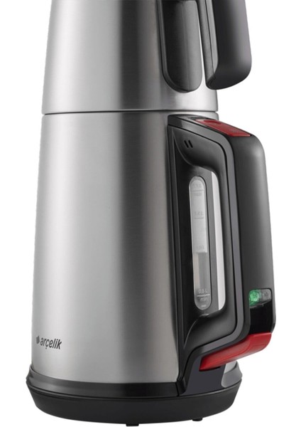 Gri Paslanmaz Çelik Çay Makinesi – Pratik ve Dayanıklı Tasarım fırsatları