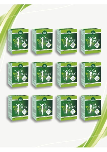 A1 Plus L-Carnitine Lepidium - Bitkisel 30 Kapsül 12 Adet modelleri