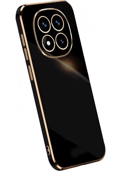 Xiaomi Redmi Note 14 Pro 5g Kılıf Volet Silikon - Siyah