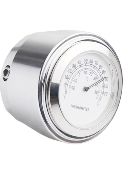 22-25 mm Motosiklet Saat Termometresi Sıcaklık Ölçer Su Geçirmez Motosiklet Şekillendirici Aksesuarları Motosiklet Gidonu Beyaz (Yurt Dışından) fırsatları