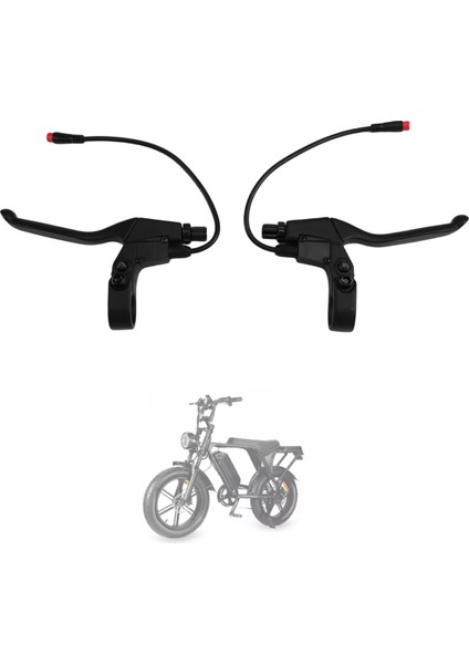 Ouxi V8 Elektrikli Bisiklet Için Bisiklet Modifikasyon Yedek Parçaları ve Aksesuarları Sağ Sol Fren Kolu (Yurt Dışından) fırsatları